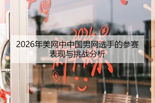 2026年美网中中国男网选手的参赛表现与挑战分析